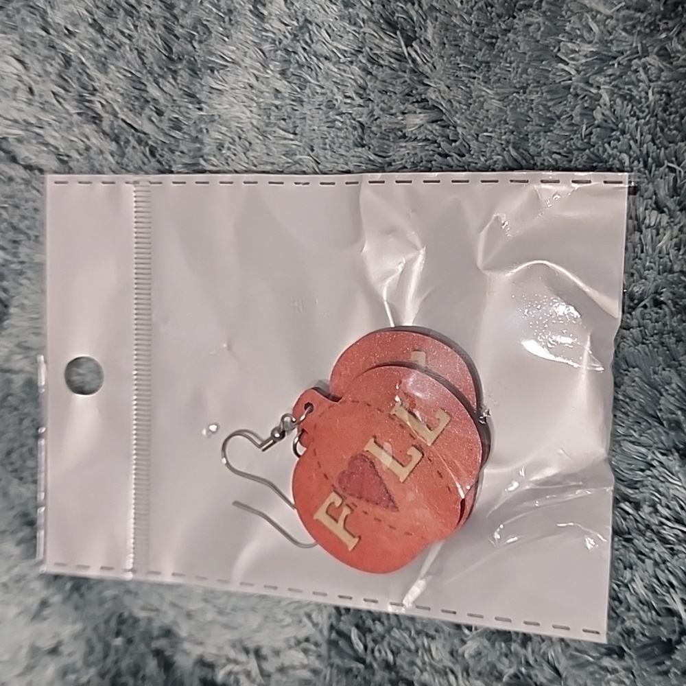 Pumpkin Fall Earings